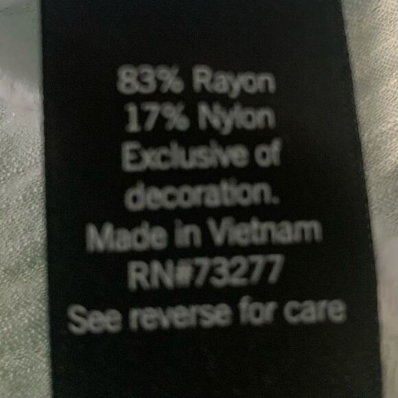 Simply Vera Vera Wang White Twist-Front Tank Blouse Size XXL New - Picture 5 of 6